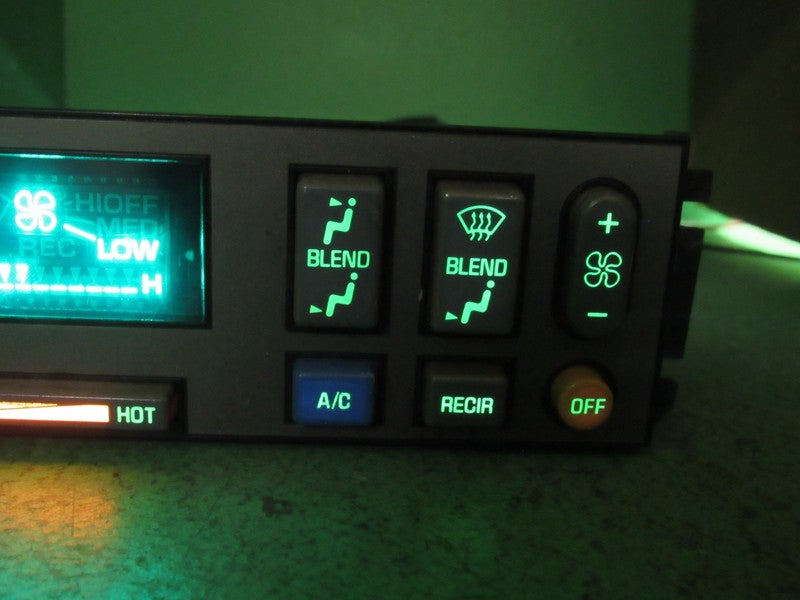 91-94 CHEVY C/K 1500 SILVERADO GMC AC HEATER DIGITAL CLIMATE CONTROL R