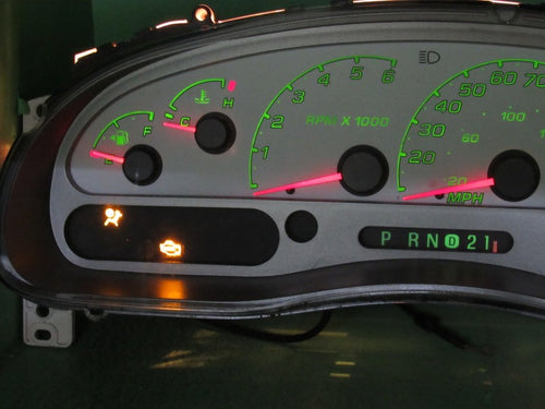 04-05 EXPLORER SPORT TRAC INSTRUMENT GAUGE CLUSTER GAUGES SPEEDO TACH 
