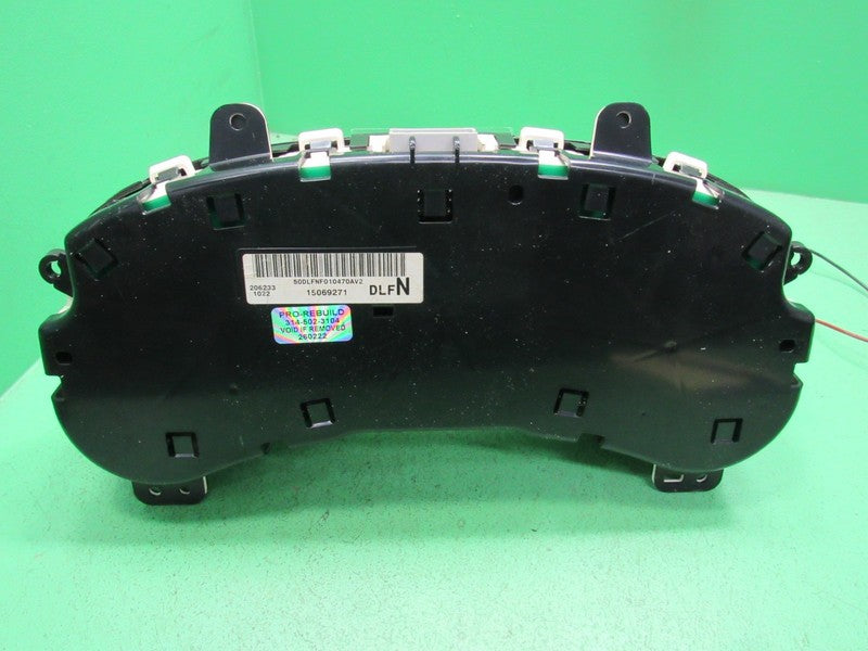03-04 GMC ENVOY INSTRUMENT GAUGE CLUSTER SPEEDOMETER MILEAGE PROG REBU