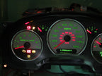 07-08 F150 LARIAT INSTRUMENT GAUGE CLUSTER GAUGES SPEEDO TACH MILEAGE 