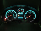 08-09 CHEVY EQUINOX INSTRUMENT GAUGE CLUSTER SPEEDOMETER TACH MILEAGE 