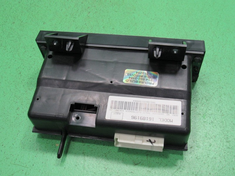 16189196 CADILLAC FLEETWOOD AC DIGITAL CLIMATE TEMPERATURE CONTROL REB