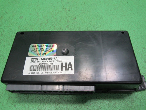 02-03 F250 F350 SD EXCURSION TCCM TRANSFER CASE MODULE 2C3T-14B205-AA 