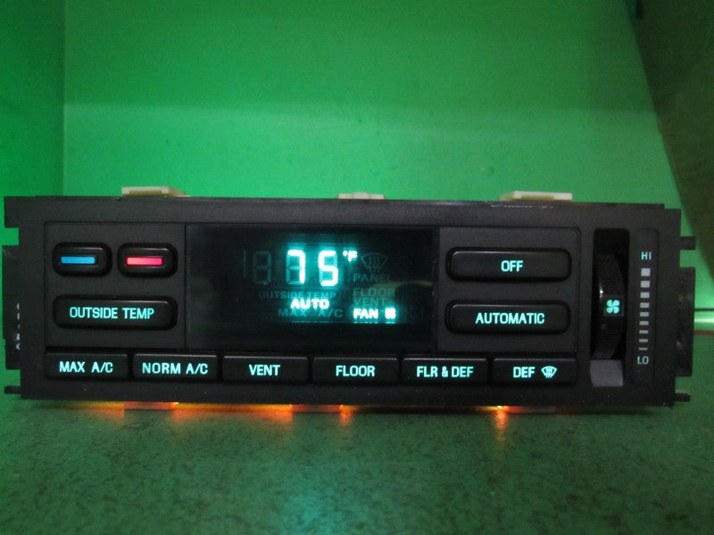 95 TOWN CAR EATC AUTOMATIC CLIMATE HEATER CONTROL P1F5VH-19C933-AF REB