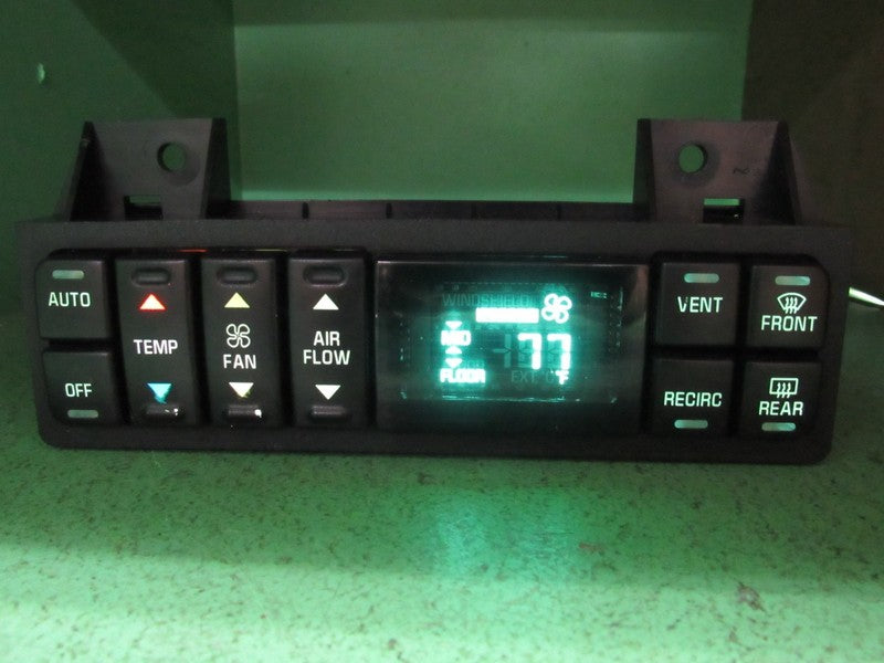 16214484 95-99 LESABRE 95-96 PARK AVE AC DIGITAL CLIMATE TEMP CONTROL 