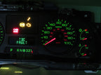 06-07 F250 F350 INSTRUMENT GAUGE CLUSTER GAUGES SPEEDO TACH MILEAGE PR