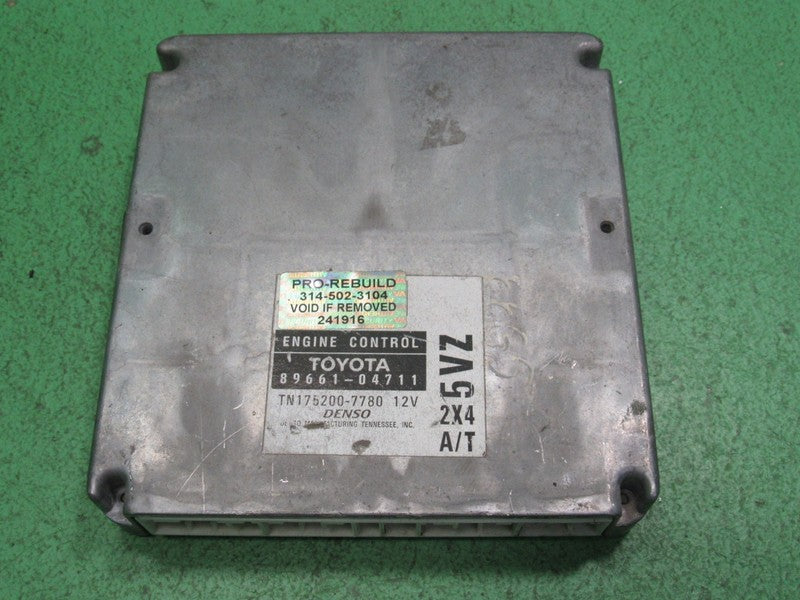 89661-04711 01 TACOMA 4X2 3.4 ECU ECM PCM ENGINE COMPUTER CONTROL REBU