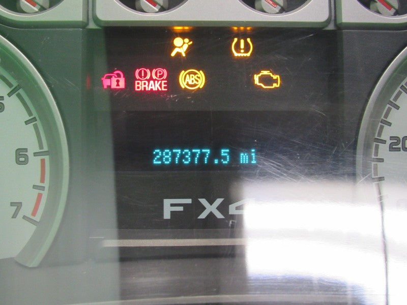 09 F150 FX4 INSTRUMENT GAUGE CLUSTER GAUGES SPEEDO TACH 287K TESTED 19
