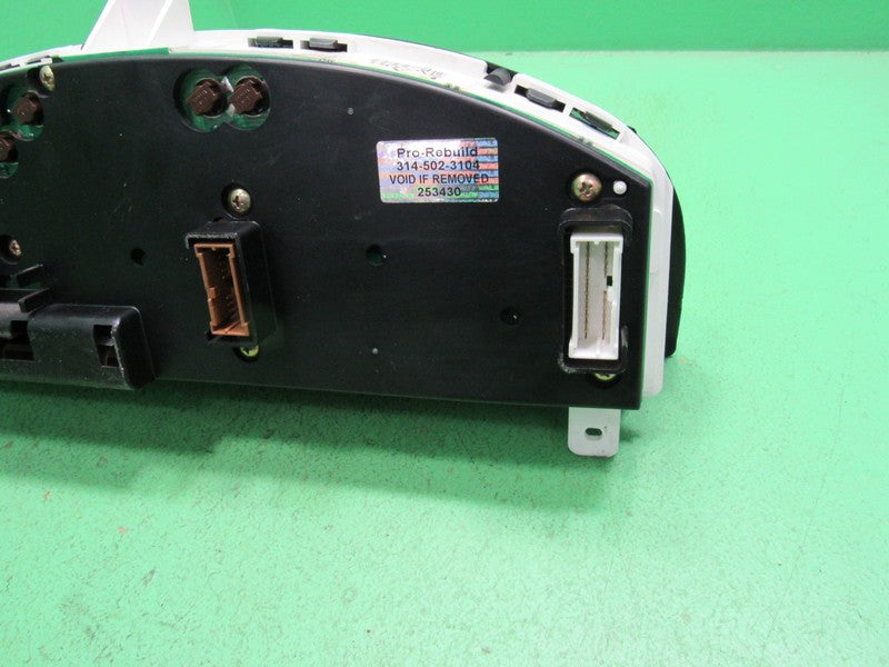 02-04 I35 BASE INSTRUMENT GAUGE CLUSTER GAUGES SPEEDO TACH 226k TESTED