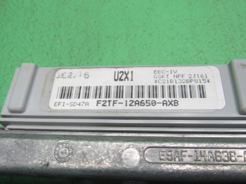U2X1 FORD F150 BRONCO AT ECU ECM PCM ENGINE COMPUTER F2TF-12A650-AXB R
