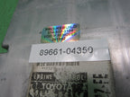 89661-04350 97-98 TACOMA 2RZ 4x2 MT ECU PCM ENGINE COMPUTER CONTROL RE