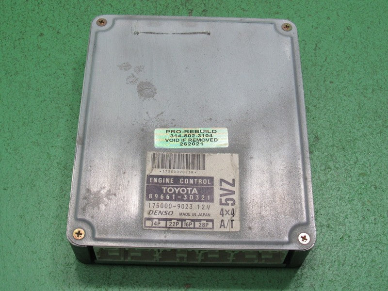 89661-3D321 97 4RUNNER 3.4 4x4 AT ECU ECM PCM ENGINE CONTROL COMPUTER 