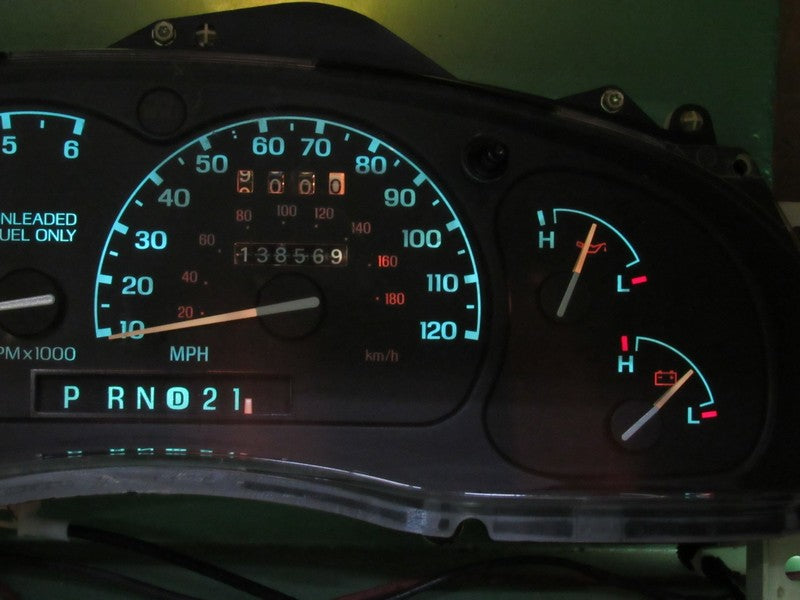 96-97 EXPLORER RANGER INSTRUMENT GAUGE CLUSTER SPEEDOMETER TACH 138K R