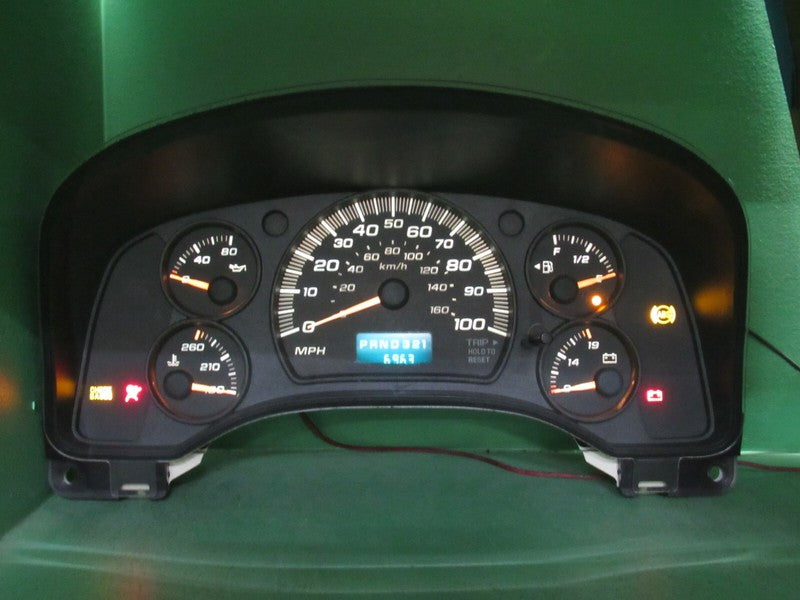 04-07 EXPRESS SAVANNA INSTRUMENT GAUGE CLUSTER GAUGES SPEEDO MILEAGE P