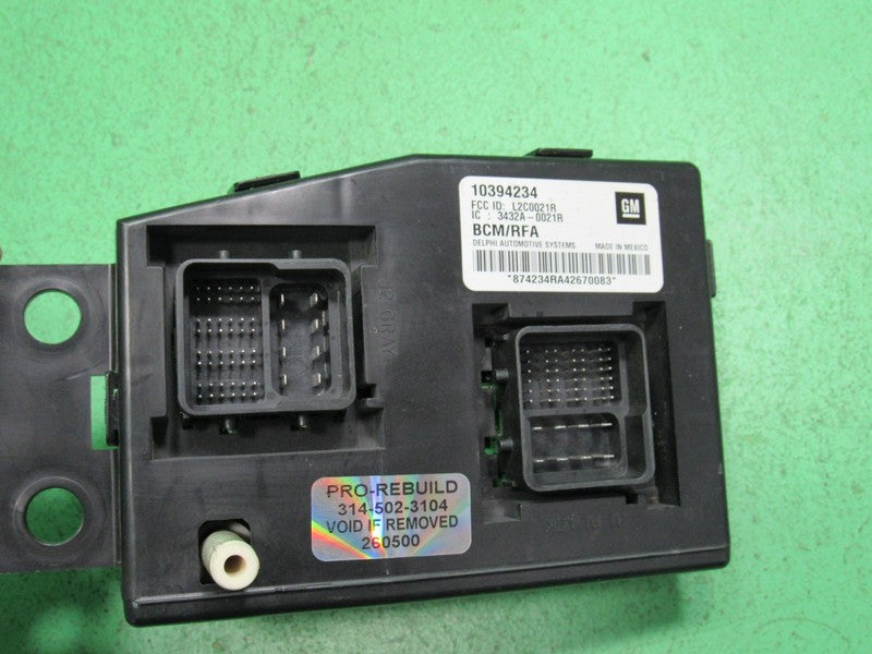 05-06 COLORADO CANYON i280 BCM BODY CONTROL MODULE VIN AND MILEAGE PRO