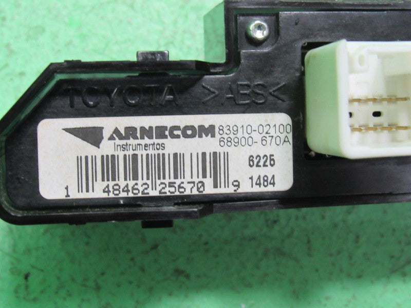 03-08 TOYOTA MATRIX DIGITAL CLOCK DASH DISPLAY SCREEN 83910-02100 REBU