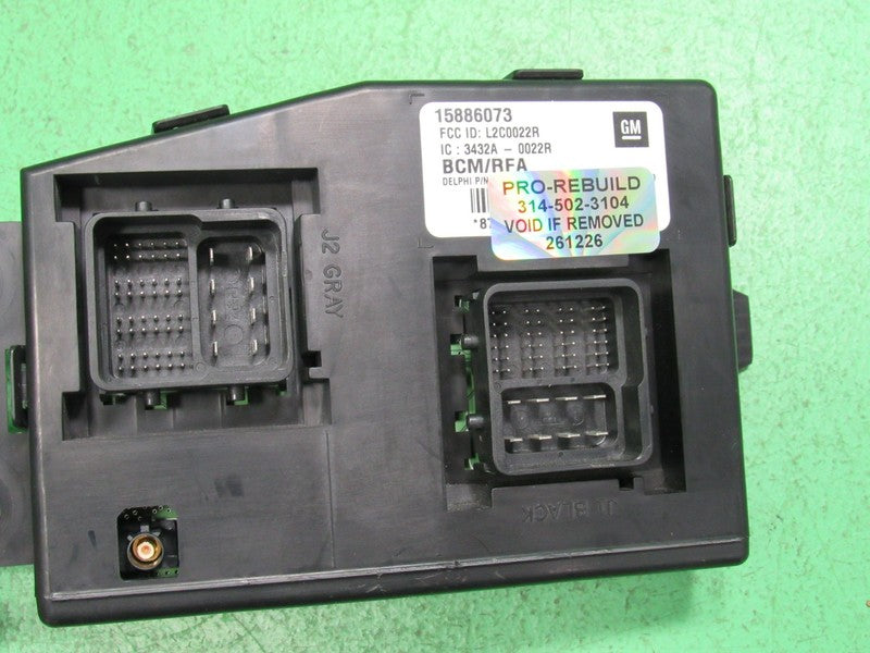 09 COLORADO BCM BODY CONTROL MODULE VIN AND MILEAGE PROGRAMMED 1226