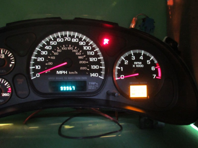 00-05 MONTE CARLO SS INSTRUMENT GAUGE CLUSTER SPEEDO TACH MILEAGE PROG