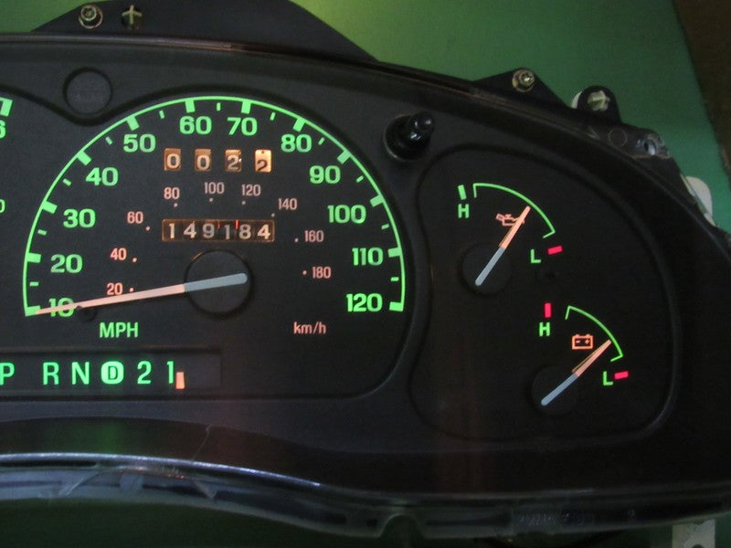 98-00 EXPLORER RANGER INSTRUMENT GAUGE CLUSTER SPEEDOMETER TACH 149K R