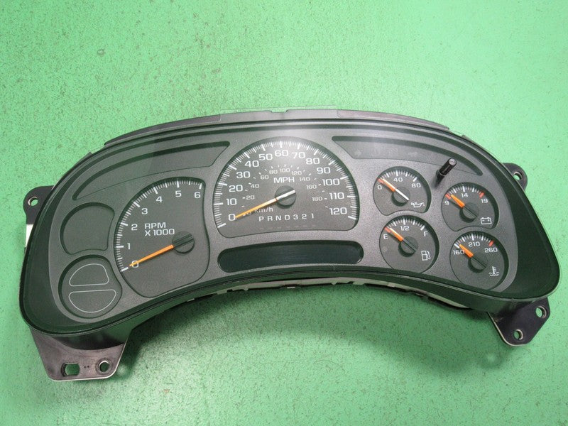 06-07 SILVERADO SIERRA TAHOE INSTRUMENT GAUGE CLUSTER MILEAGE PROG REB