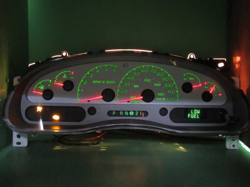 04-05 EXPLORER SPORT TRAC INSTRUMENT GAUGE CLUSTER GAUGES SPEEDO TACH 