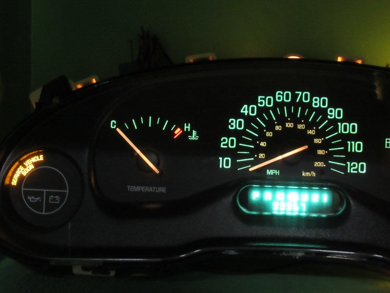 03-05 BUICK CENTURY INSTRUMENT GAUGE CLUSTER GAUGES SPEEDO TACH MILEAG