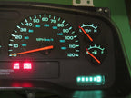 01-04 DODGE DAKOTA MPH INSTRUMENT GAUGE CLUSTER SPEEDO TACH MILEAGE PR