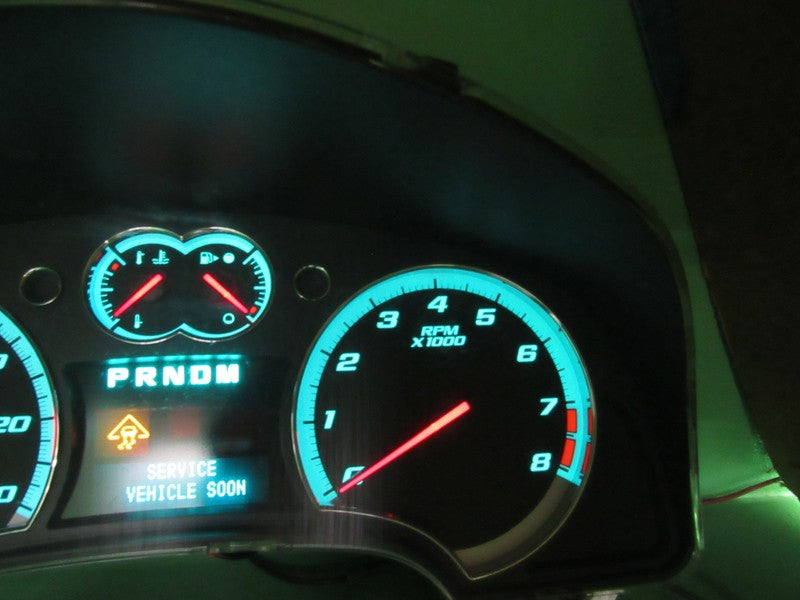 08-09 CHEVY EQUINOX INSTRUMENT GAUGE CLUSTER SPEEDOMETER TACH MILEAGE 