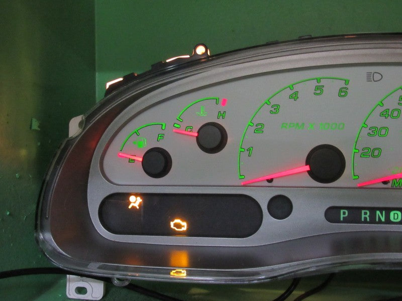 04-05 EXPLORER SPORT TRAC INSTRUMENT GAUGE CLUSTER GAUGES SPEEDO TACH 