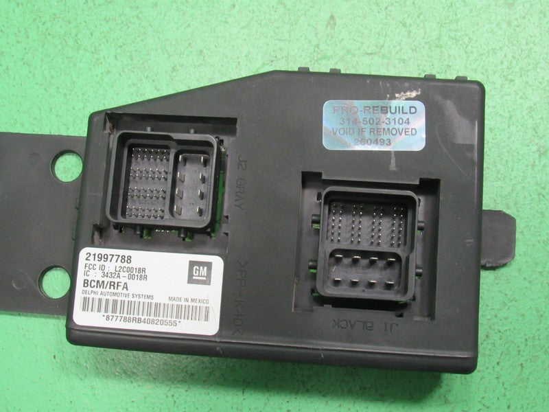 04 COLORADO CANYON BCM BODY CONTROL MODULE VIN AND MILEAGE PROGRAMMED 