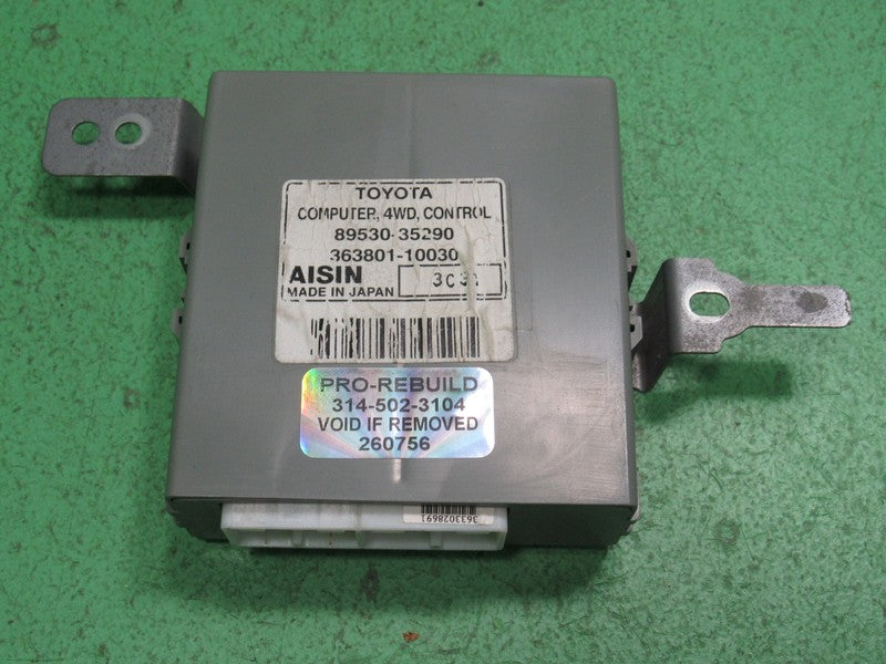 03-09 TOYOTA 4RUNNER 4x4 4WD TCCM TRANSFER CASE SHIFT CONTROL REBUILT 