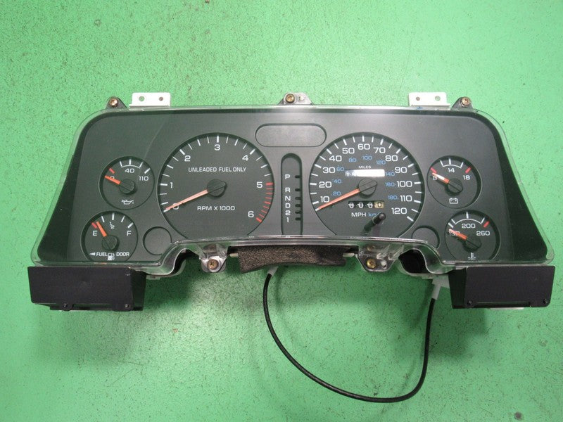 94-97 DODGE RAM GAS INSTRUMENT GAUGE CLUSTER SPEEDOMETER TACH 142K TES