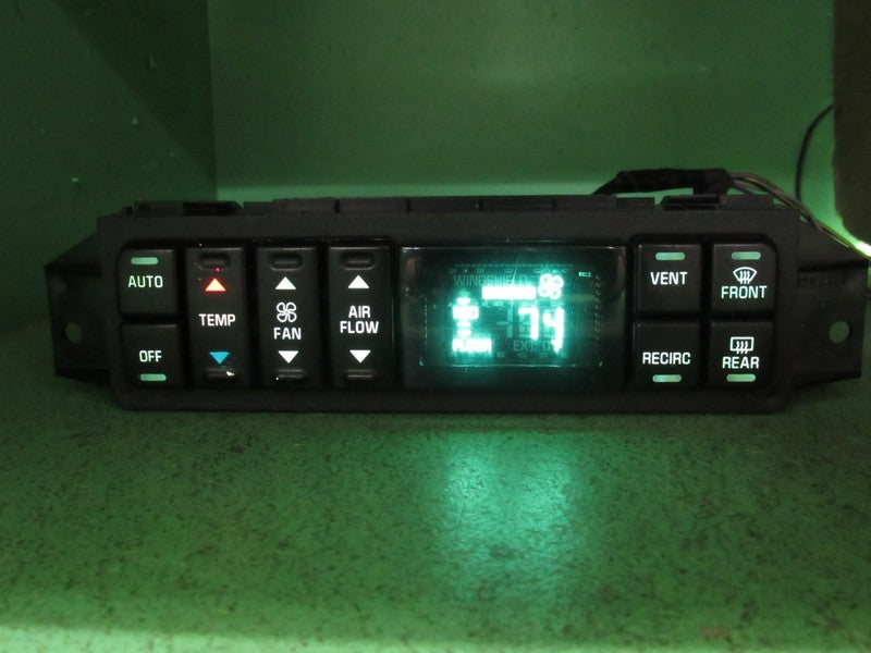 16202304 97-05 BUICK PARK AVE AC DIGITAL CLIMATE TEMPERATURE CONTROL R