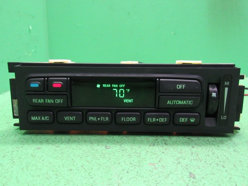 99-01 EXPLORER EATC AUTOMATIC CLIMATE HEATER CONTROL XL2H-19C933-AA RE