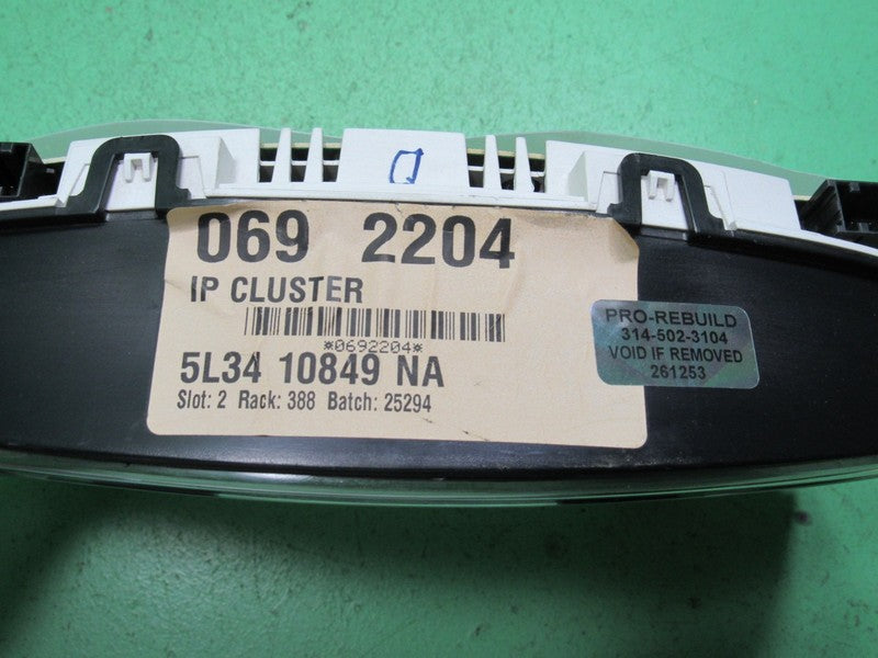 04-05 F150 KING RANCH INSTRUMENT GAUGE CLUSTER GAUGES SPEEDO TACH 228K
