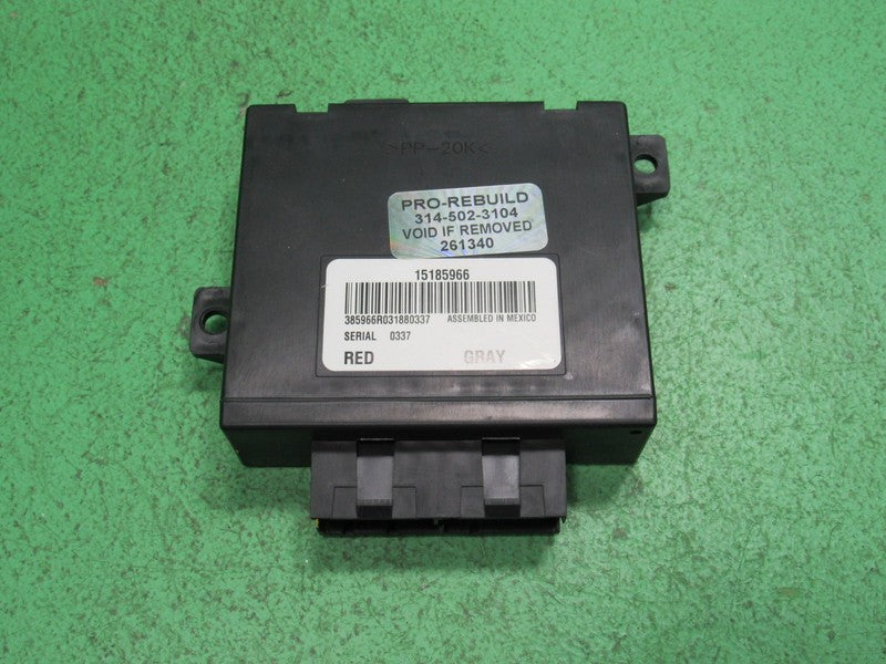 15185966 TAHOE ESCALADE YUKON SUBURBAN REAR A/C HVAC CONTROL MODULE RE