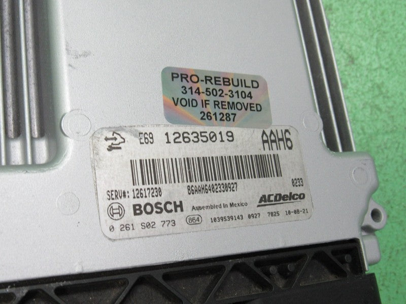 12617230 CAMARO STS CTS TRAVERSE E69 3.6L PCM ECM ECU ENGINE COMPUTER 