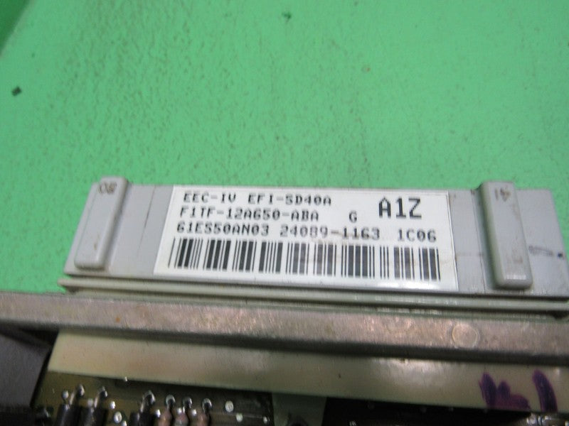 A1Z F150 F250 4.9L MT ECU ECM PCM ENGINE COMPUTER F1TF-12A650-ABA REBU