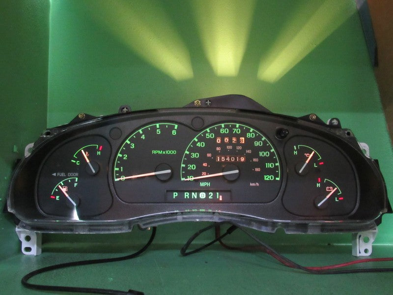 01-03 FORD RANGER INSTRUMENT GAUGE CLUSTER SPEEDOMETER TACH 154K REBUI