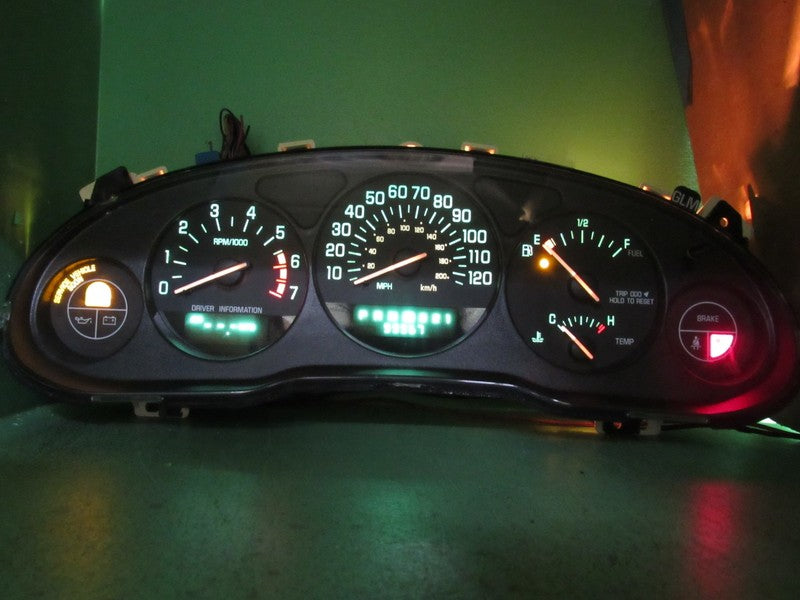 99-04 BUICK REGAL INSTRUMENT GAUGE CLUSTER GAUGES SPEEDO TACH MILEAGE 