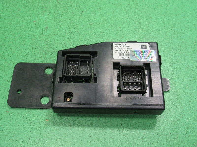 09 COLORADO BCM BODY CONTROL MODULE VIN AND MILEAGE PROGRAMMED 0901