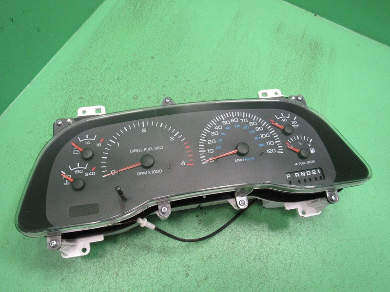 02 DODGE RAM CUMMINS DIESEL INSTRUMENT GAUGE CLUSTER SPEEDO TACH 288K 