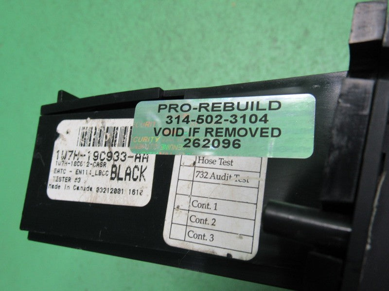 01-02 CROWN VIC EATC AUTOMATIC CLIMATE HEATER CONTROL 1W7H-19C933-AA R