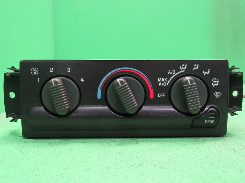 15098966 99-05 S10 BLAZER ENVOY C60 A/C MANUAL CLIMATE TEMP CONTROL RE