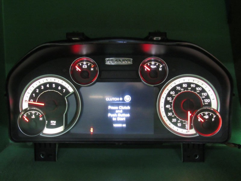 16 RAM BIGHORN INSTRUMENT GAUGE CLUSTER SPEEDO TACH MILEAGE PROG REBUI