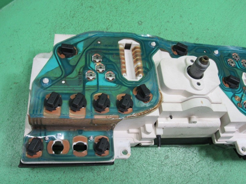 87-91 FORD F250 F350 DIESEL AT INSTRUMENT GAUGE CLUSTER SPEEDO TACH TE