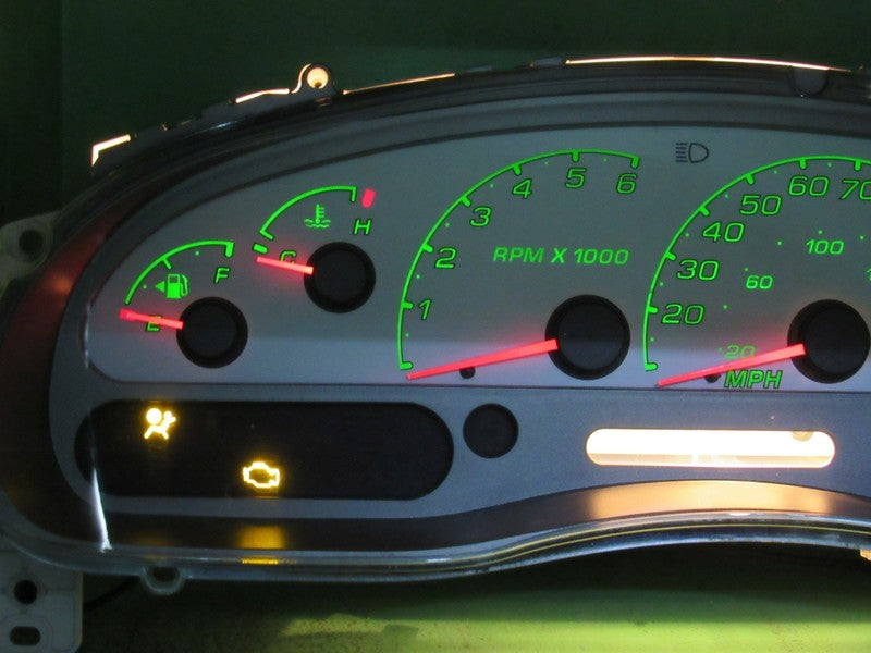 04-05 EXPLORER SPORT TRAC INSTRUMENT GAUGE CLUSTER GAUGES SPEEDO TACH 