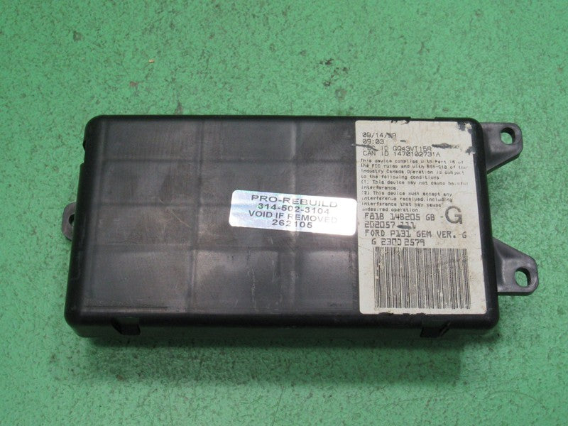 F81B-14B205-GB FORD F250 F350 SUPER DUTY BCM GEM MULTIFUNCTION MODULE 