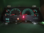 98 DODGE RAM GAS INSTRUMENT GAUGE CLUSTER SPEEDOMETER TACH 269K TESTED
