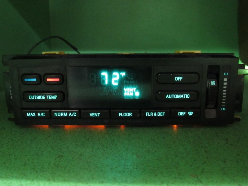 95 TOWN CAR EATC AUTOMATIC CLIMATE HEATER CONTROL P1F5VH-19C933-AF REB